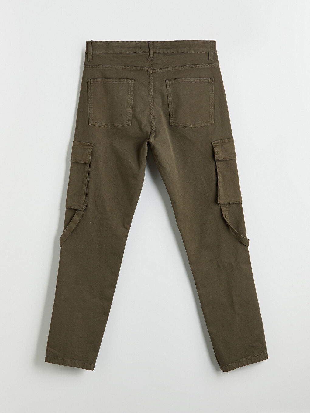 Slim Fit Men's Cargo Trousers-5