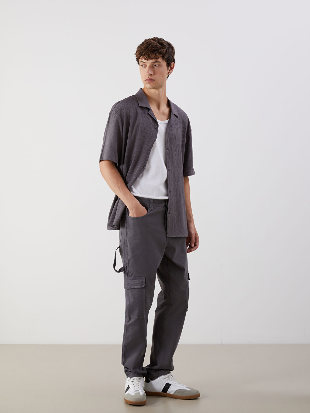 Slim Fit Men's Cargo Trousers