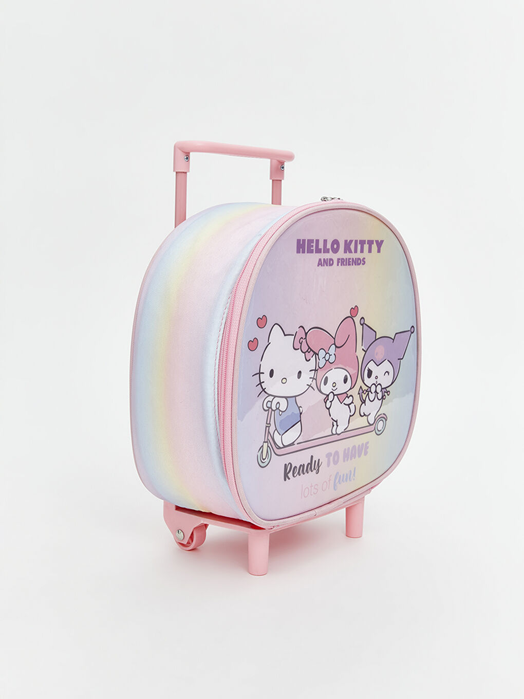 LCW ACCESSORIES Karişik Hello Kitty Baskılı Kız Çocuk Çekçekli Çanta - 1