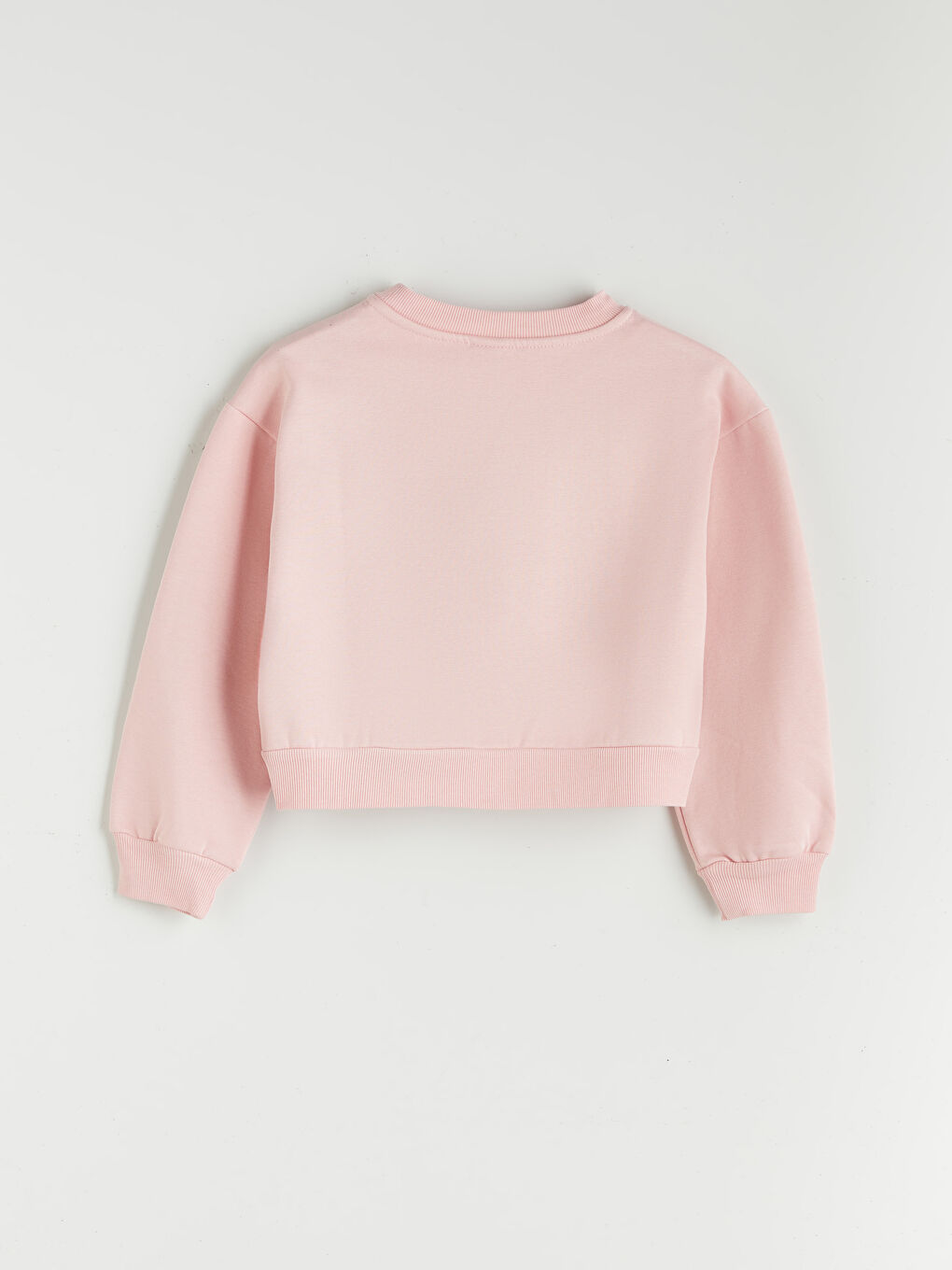 Crew Neck Floral Girls' Sweatshirt-1