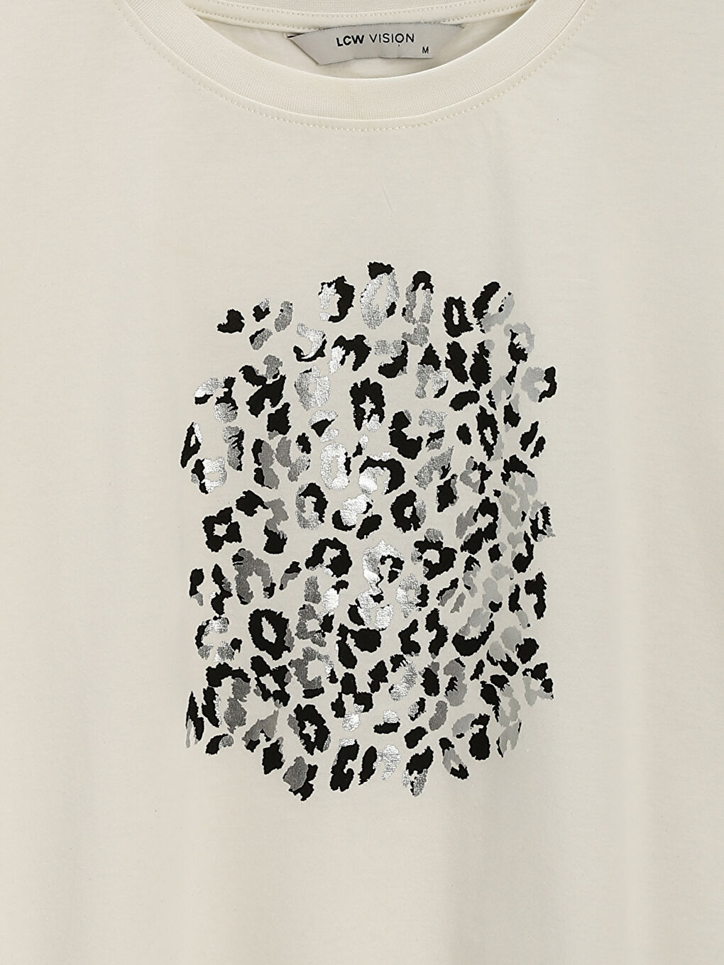Crew Neck Printed Women's T-Shirt -S5MA57Z8-FFB