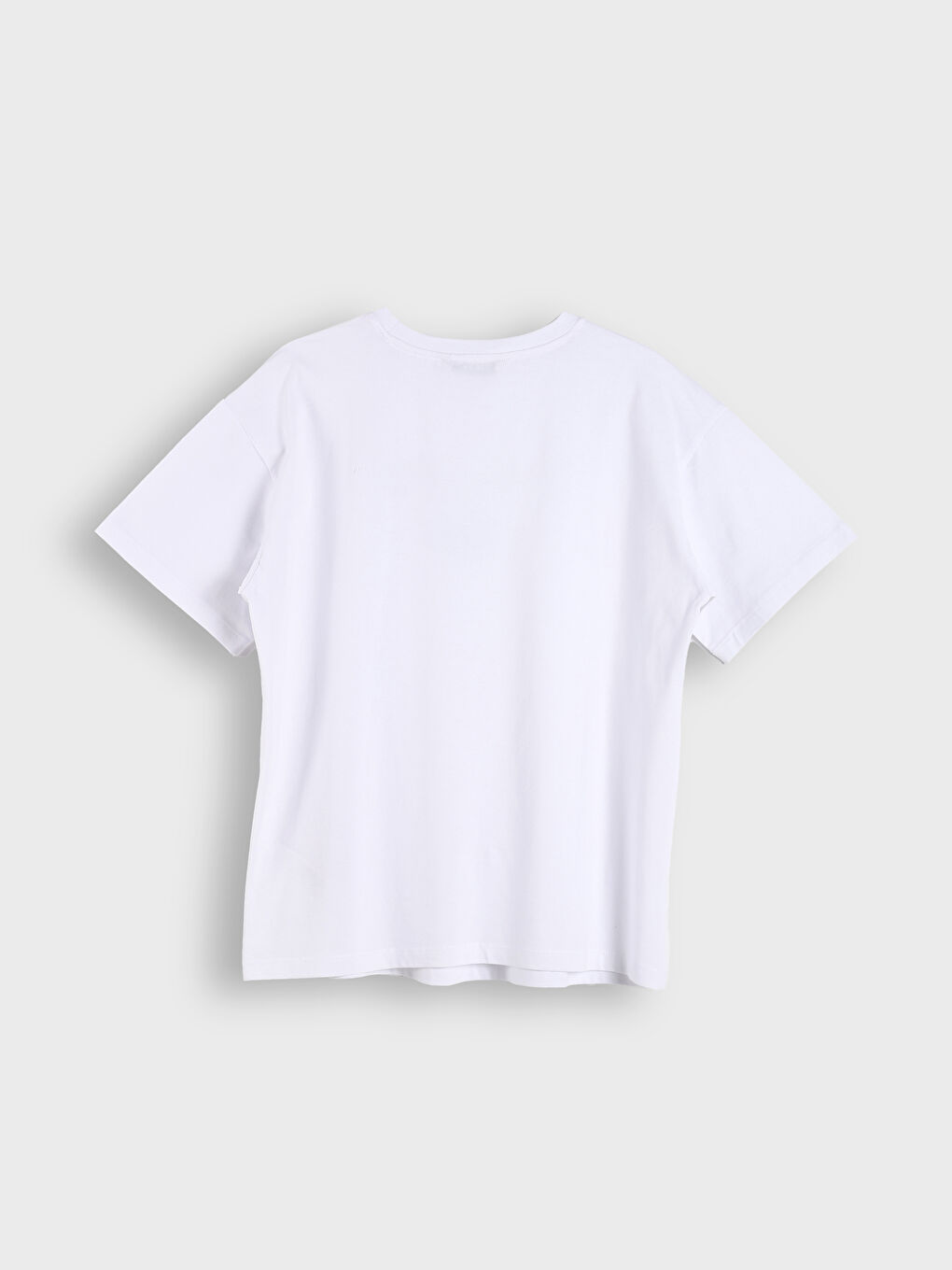 Crew Neck Printed Women's T-Shirt-5