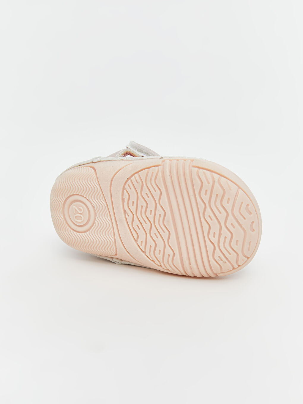 Pembe Cırt Cırtlı Kız Bebek İlk Adım Ayakkabısı-3