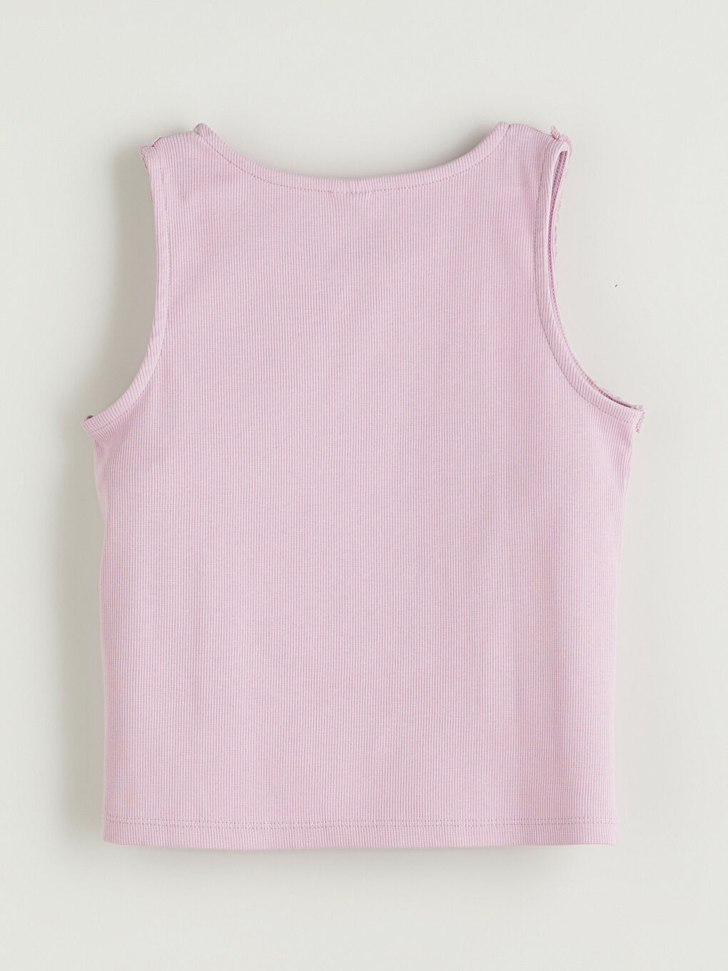 Crew Neck Girl's Crop Singlet -S5MA72Z4-FJN