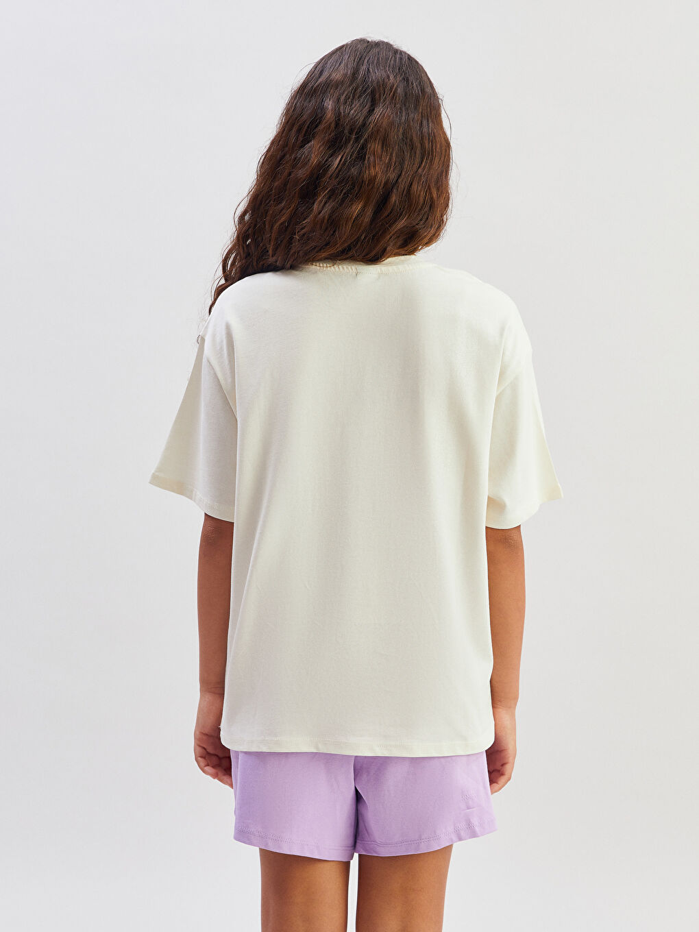 LCW Kids Crew Neck Girls' T-Shirt -S5MA85Z4-FRC