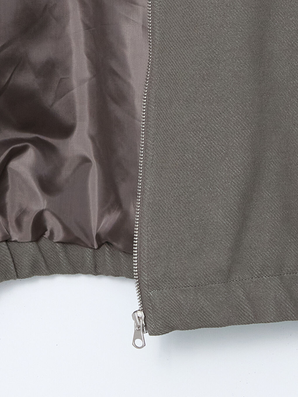 Yeşil Standart Kalıp Gömlek Yaka Erkek Mont-5