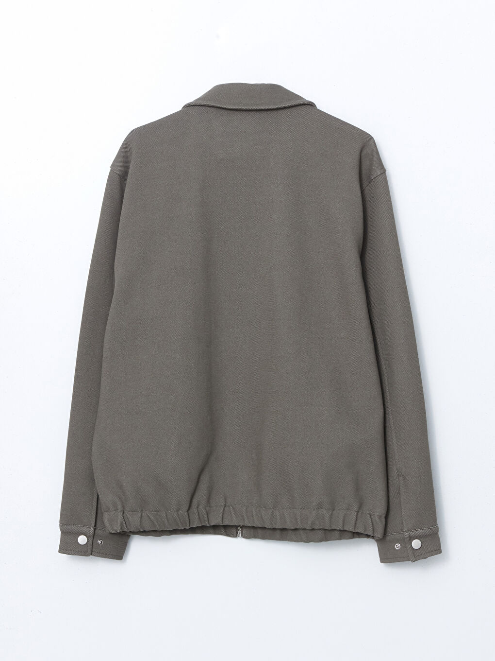 Yeşil Standart Kalıp Gömlek Yaka Erkek Mont-6