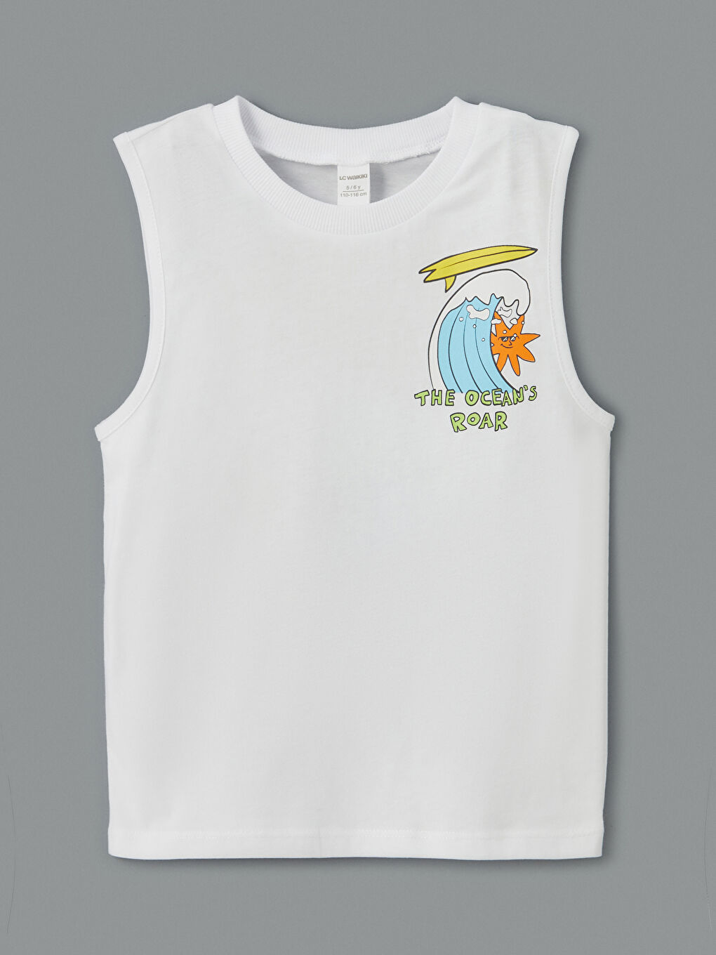 Crew Neck Boy'S Tank Top And Swimming Shorts Set (2 Pieces) -S5MB31Z1-Q6K