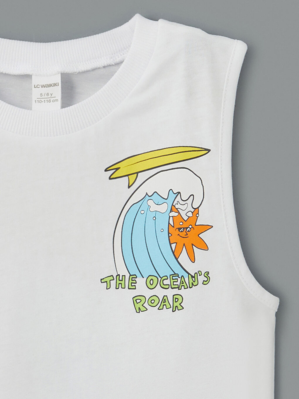 Crew Neck Boy'S Tank Top And Swimming Shorts Set (2 Pieces) -S5MB31Z1-Q6K