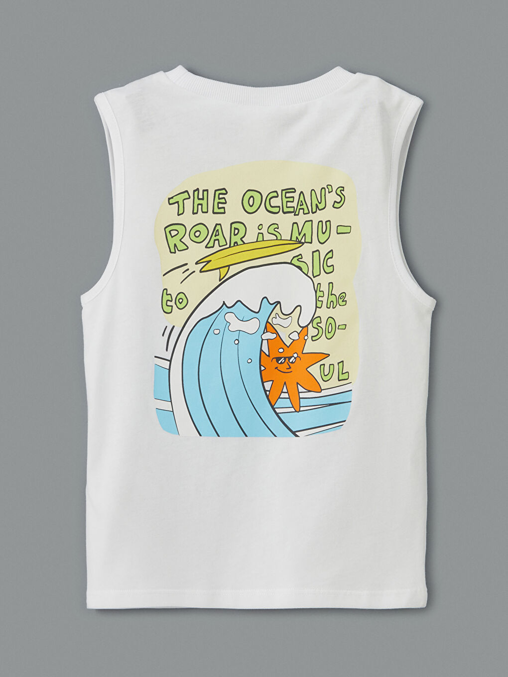 Crew Neck Boy'S Tank Top And Swimming Shorts Set (2 Pieces) -S5MB31Z1-Q6K