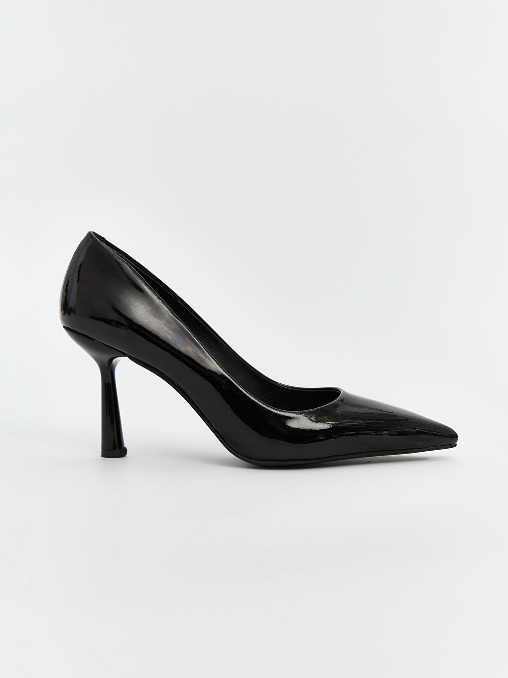 Shiny Leather-Look Women's High Heels -S5MB42Z8-HUC
