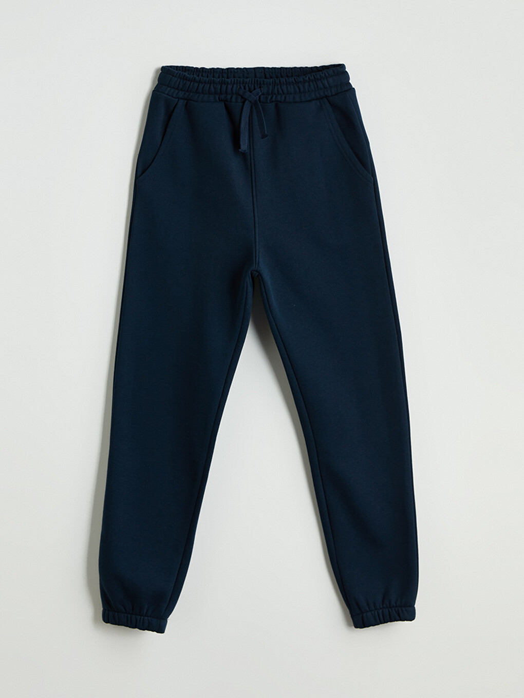Lacivert Beli Lastikli Jogger Fit Erkek Çocuk Eşofman Altı