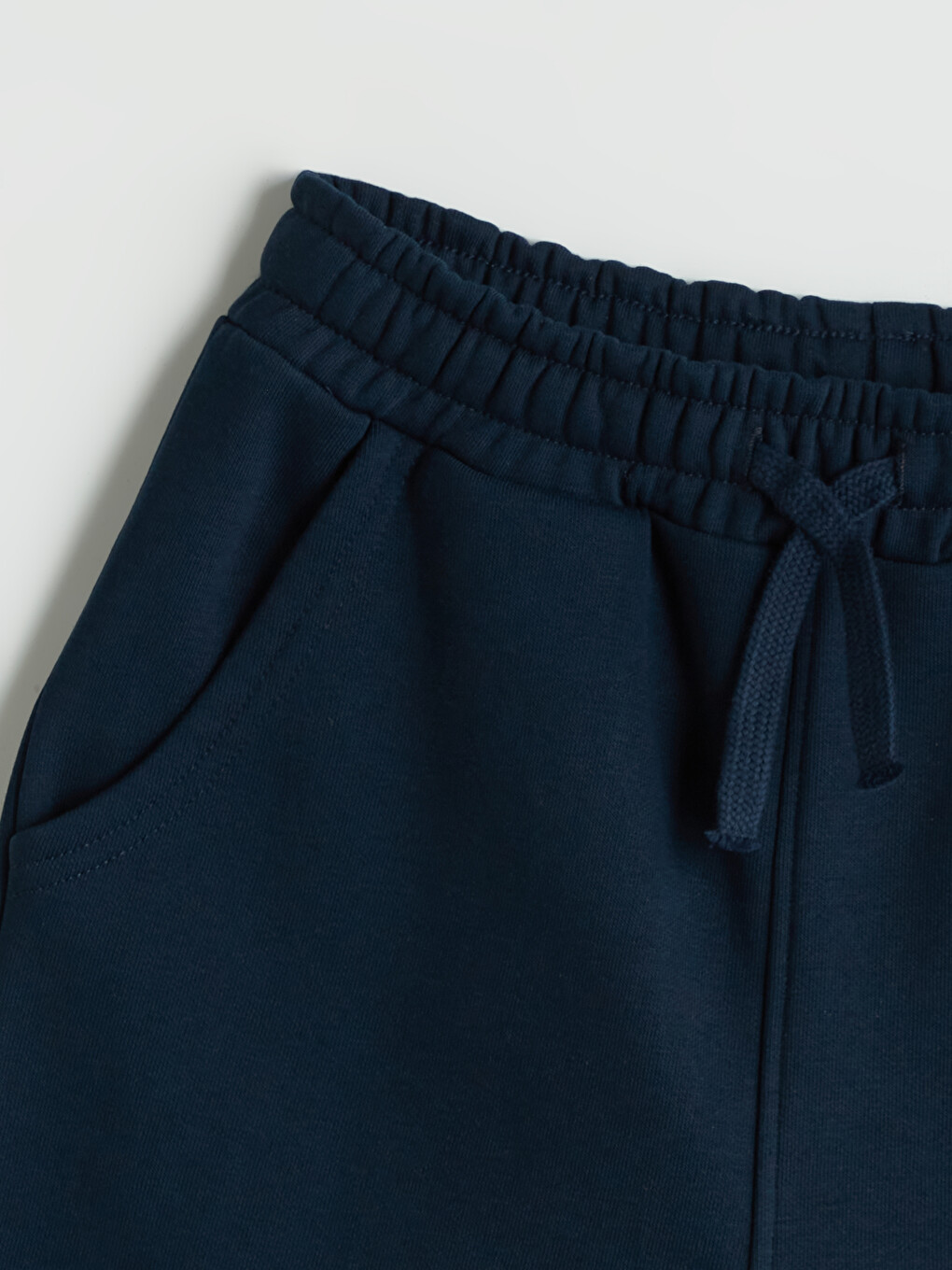 Lacivert Beli Lastikli Jogger Fit Erkek Çocuk Eşofman Altı-2