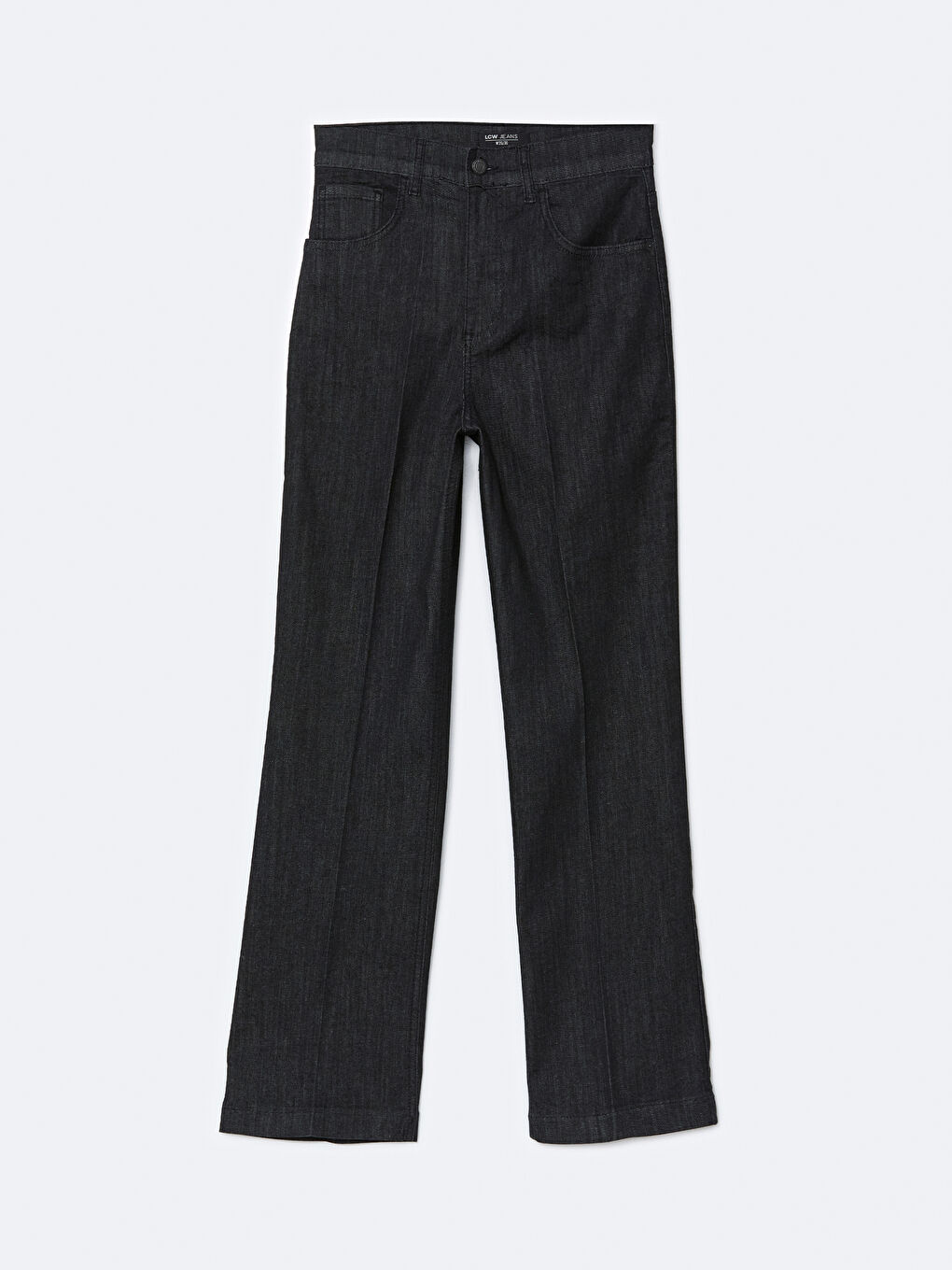 LCW Jeans Gri Flare Kadın Jean Pantolon - 4