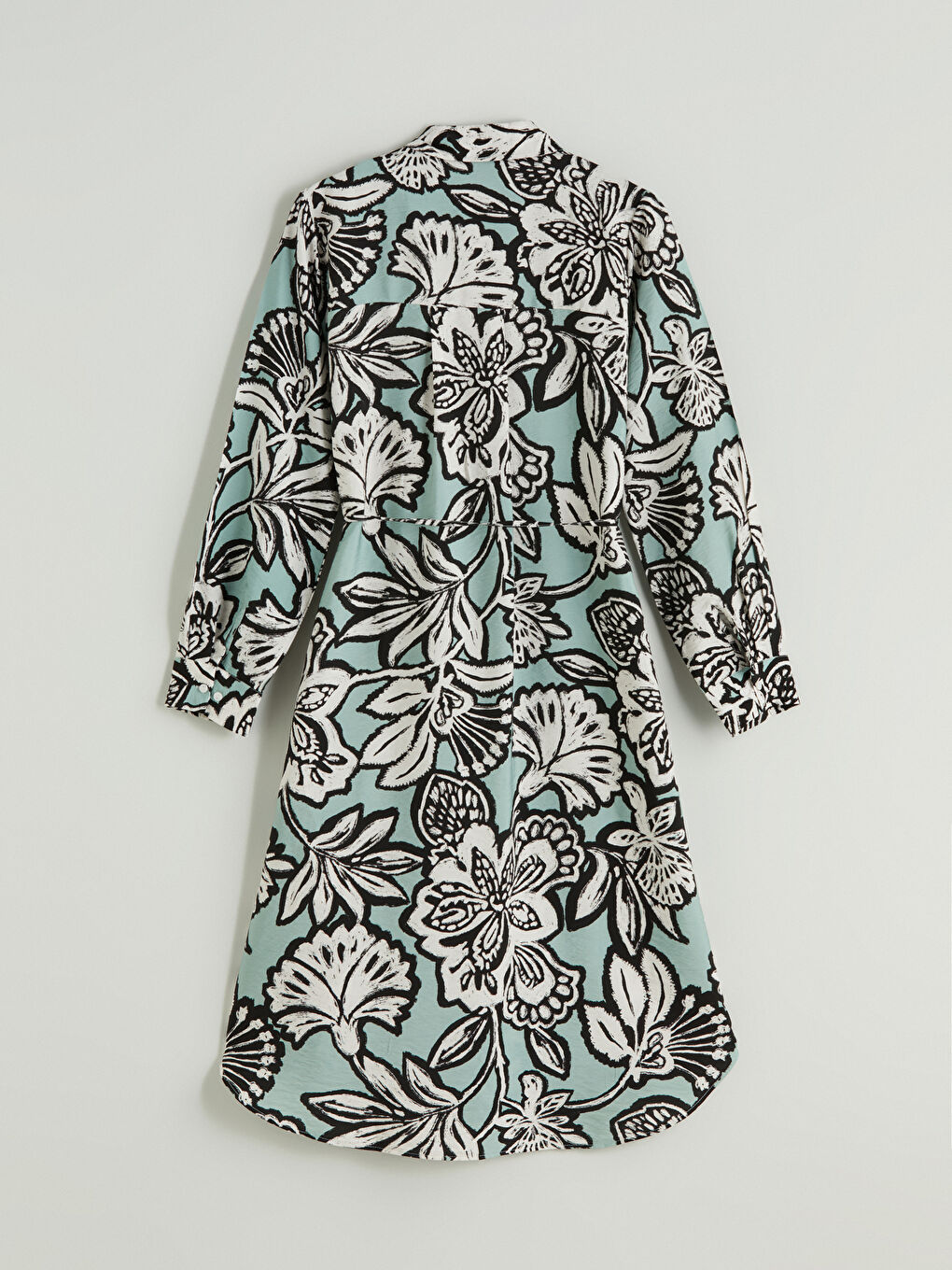 LCWAIKIKI Classic Patterned Oversize Women's Shirt Tunic -S5MB75Z8-F9C