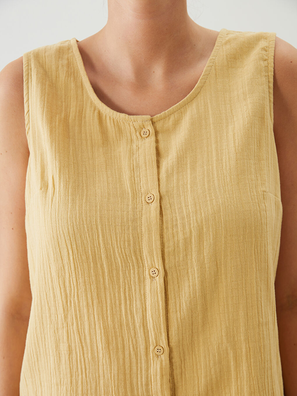 LC Waikiki Woman BEIGE Blouse -S5MB77Z8-FPF