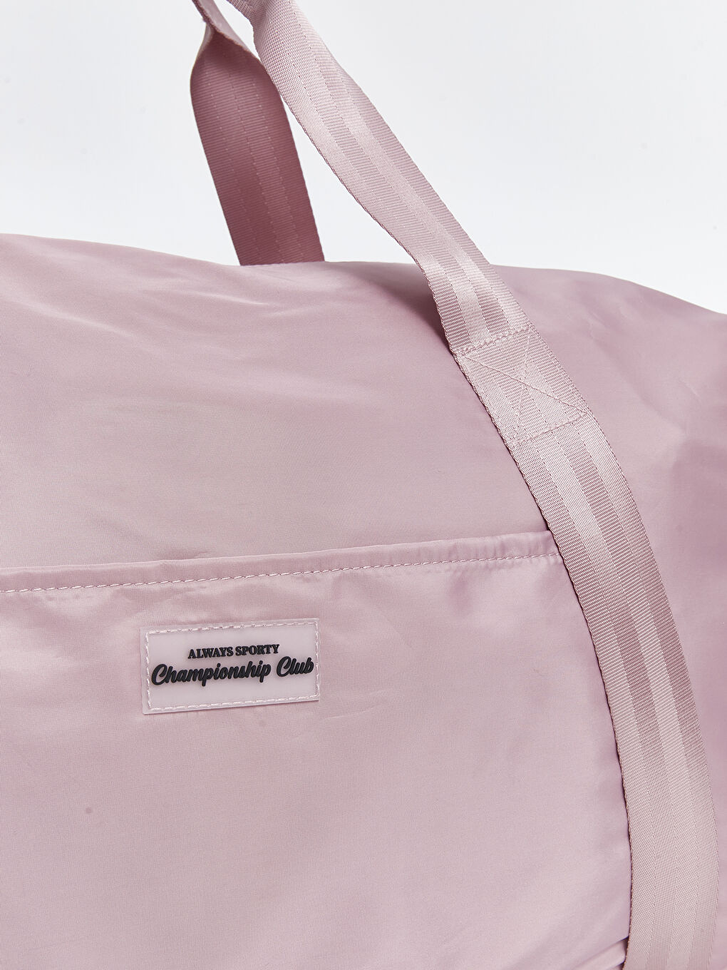 Pembe Baskılı Kadın Spor Çantası-3