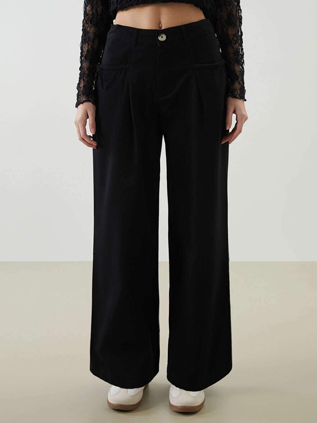 Teenage Girl BLACK Trousers -S5MC97Z4-CVL