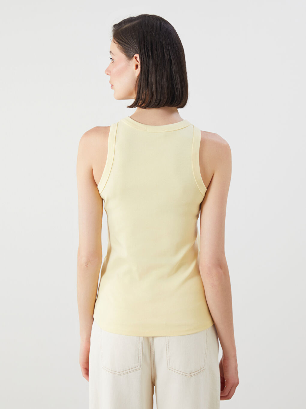 LCWAIKIKI Classic Crew Neck Women's Tank Top -S5MD03Z8-FSW