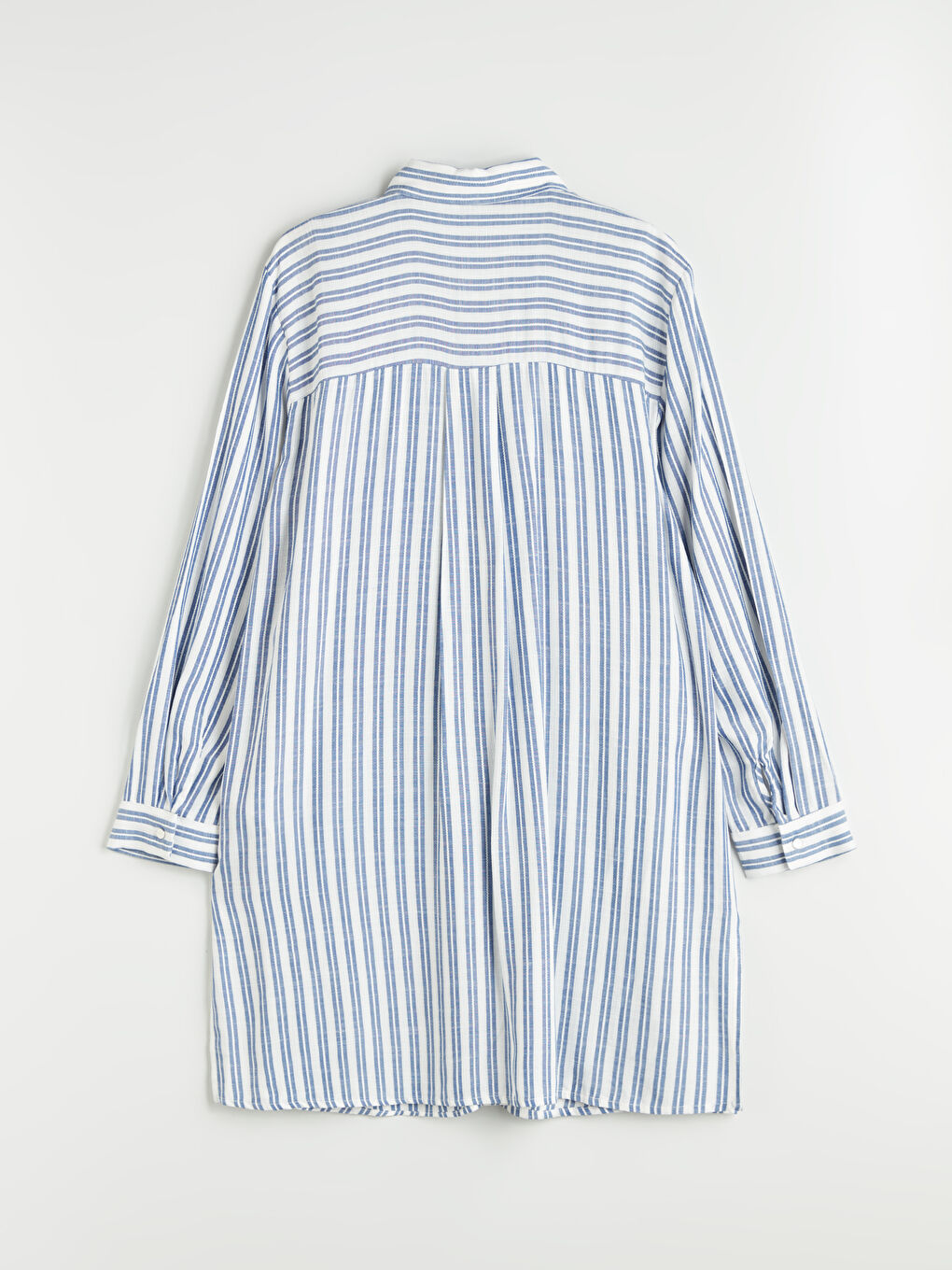 LCW Grace Striped Women's Shirt Tunic -S5MD10Z8-LEN