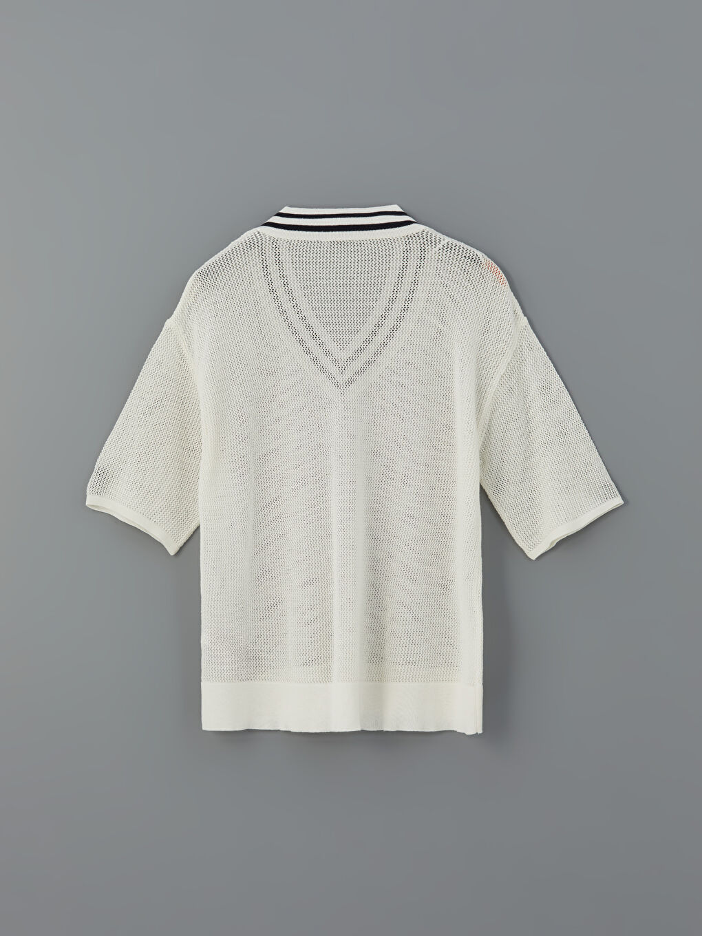 V-Neck Lacy Women’S Knit Sweater -S5MD15Z8-R9J