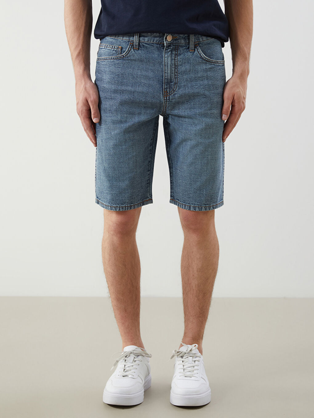 LCW Jeans Standart Kalıp Erkek Jean Şort -S5MD20Z8-H45