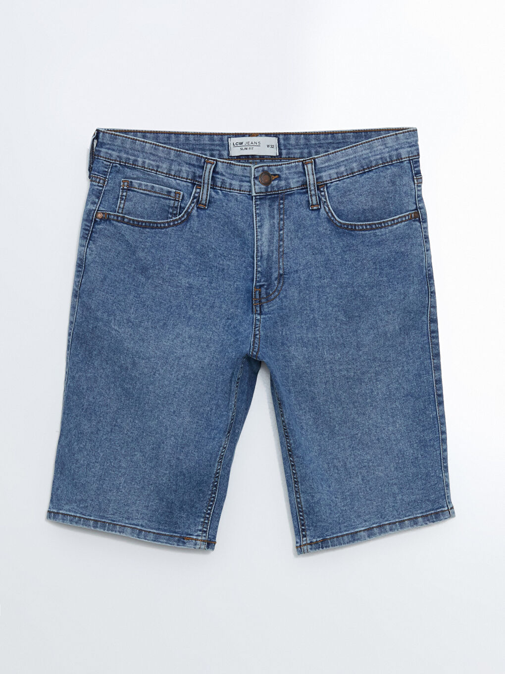LC Waikiki Slim Fit Men's Denim Shorts -S5MD22Z8-H45