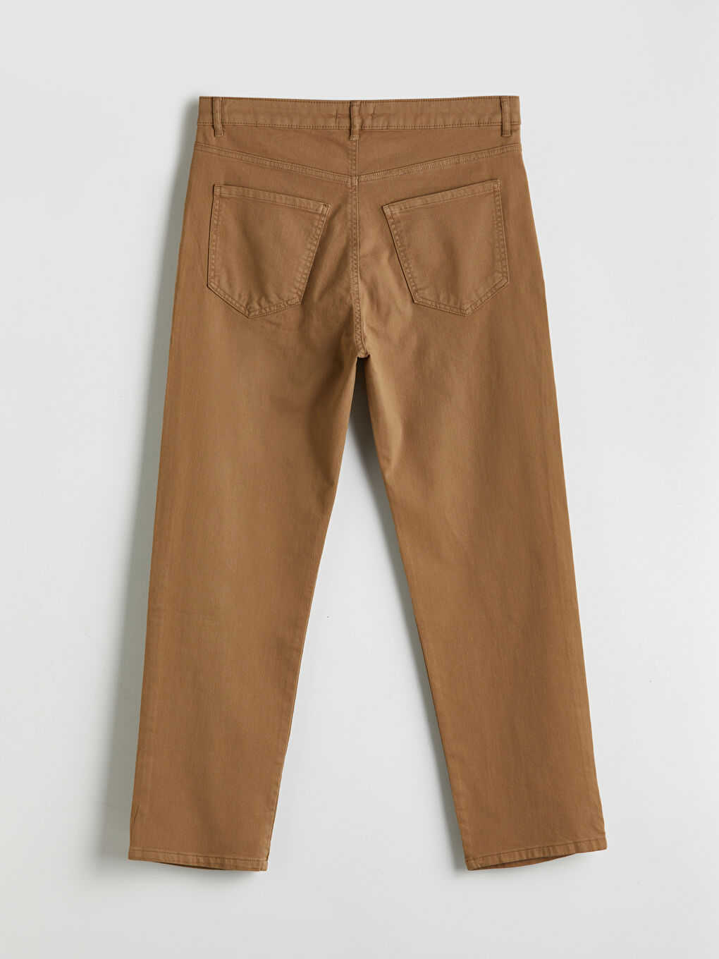 Slim Fit Gabardine Men's Trousers -S5MD65Z8-JJL
