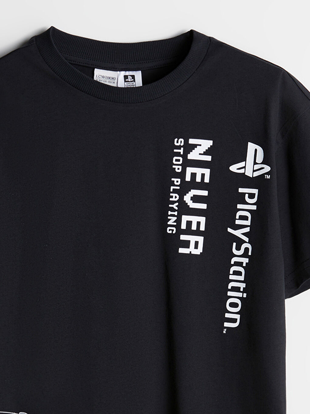 LCW Kids Crew Neck PlayStation Printed Boys' T-Shirt -S5MD72Z4-HNX
