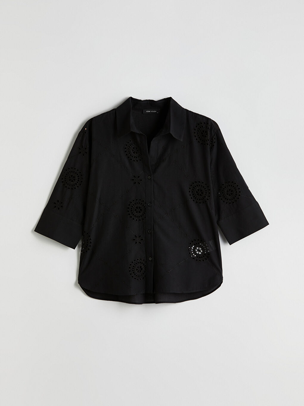 Openwork Oversize Women's Shirt -S5MD91Z8-CVL