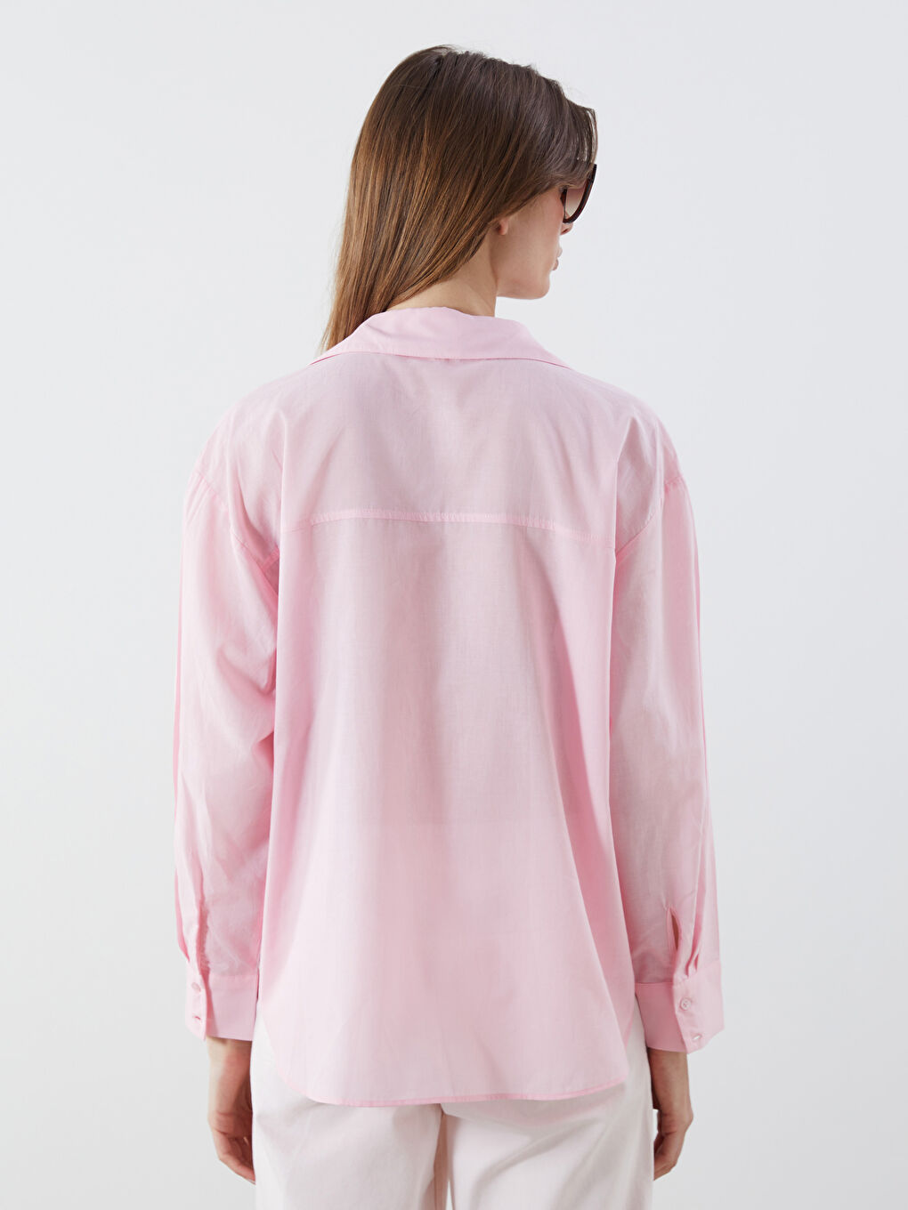 LCW Vision Oversize Women's Shirt -S5MD98Z8-DMQ