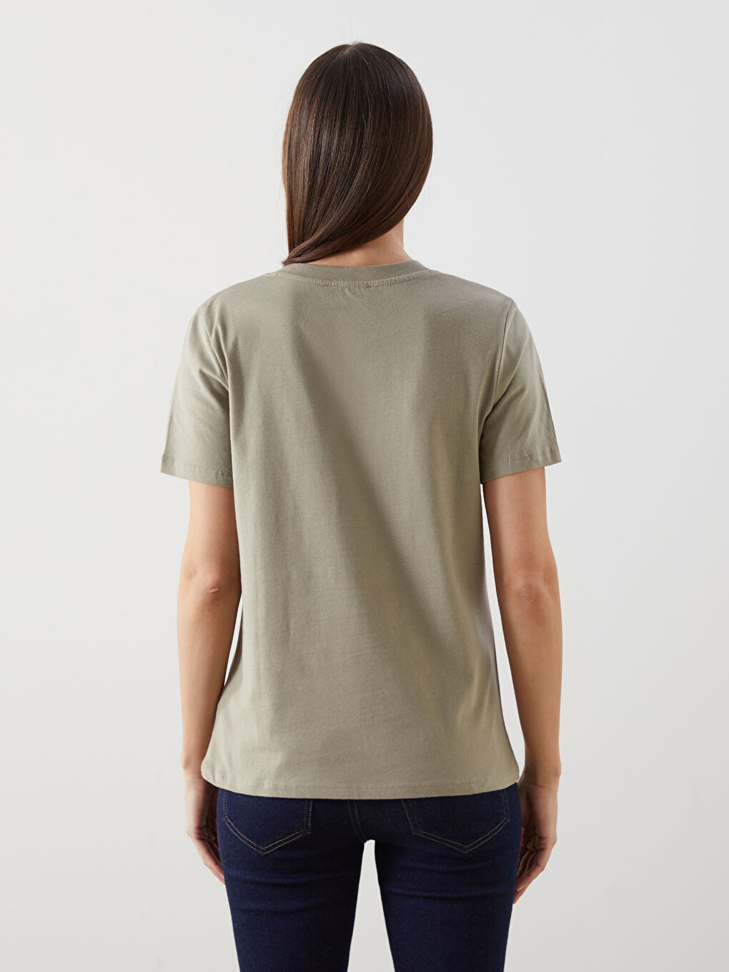 V-Neck Women's T-Shirt -S5ME91Z8-QZR