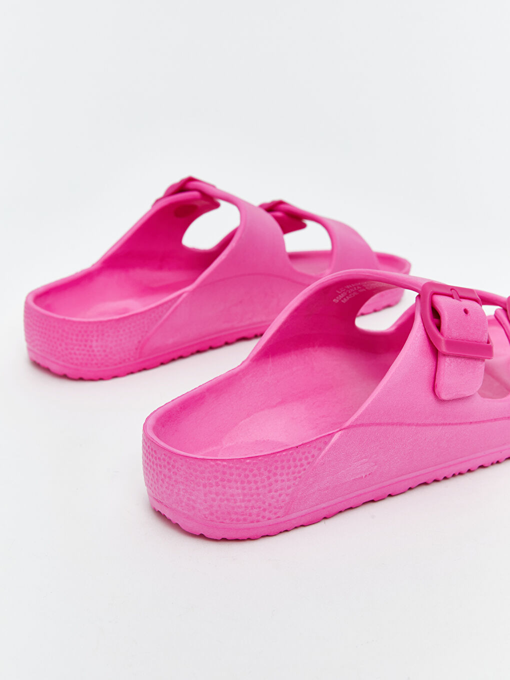LCW STEPS Buckle Detailed Double Banded Girls' Slippers -S5MF28Z4-EEN