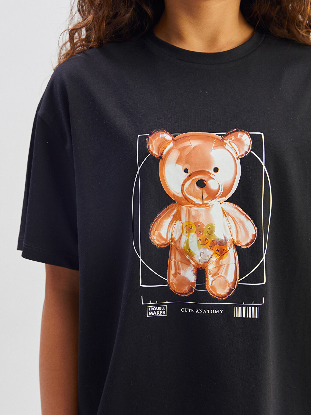 LCW Kids Crew Neck Girls' T-Shirt -S5MF54Z4-CVL
