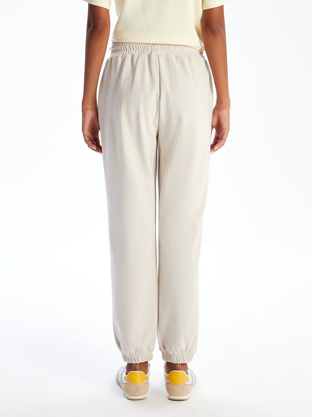 Woman GREY Jogger Sweatpants-3