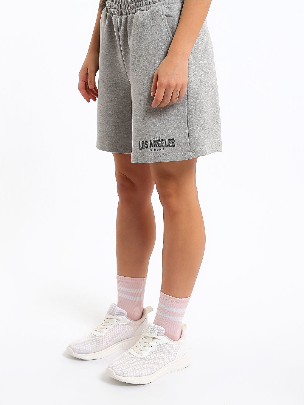 Shorts Imprimés à Taille Élastiquée pour Femmes-3