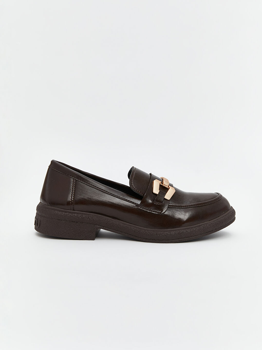Metal Buckle Women's Loafer Shoes -S5MF72Z8-HCJ