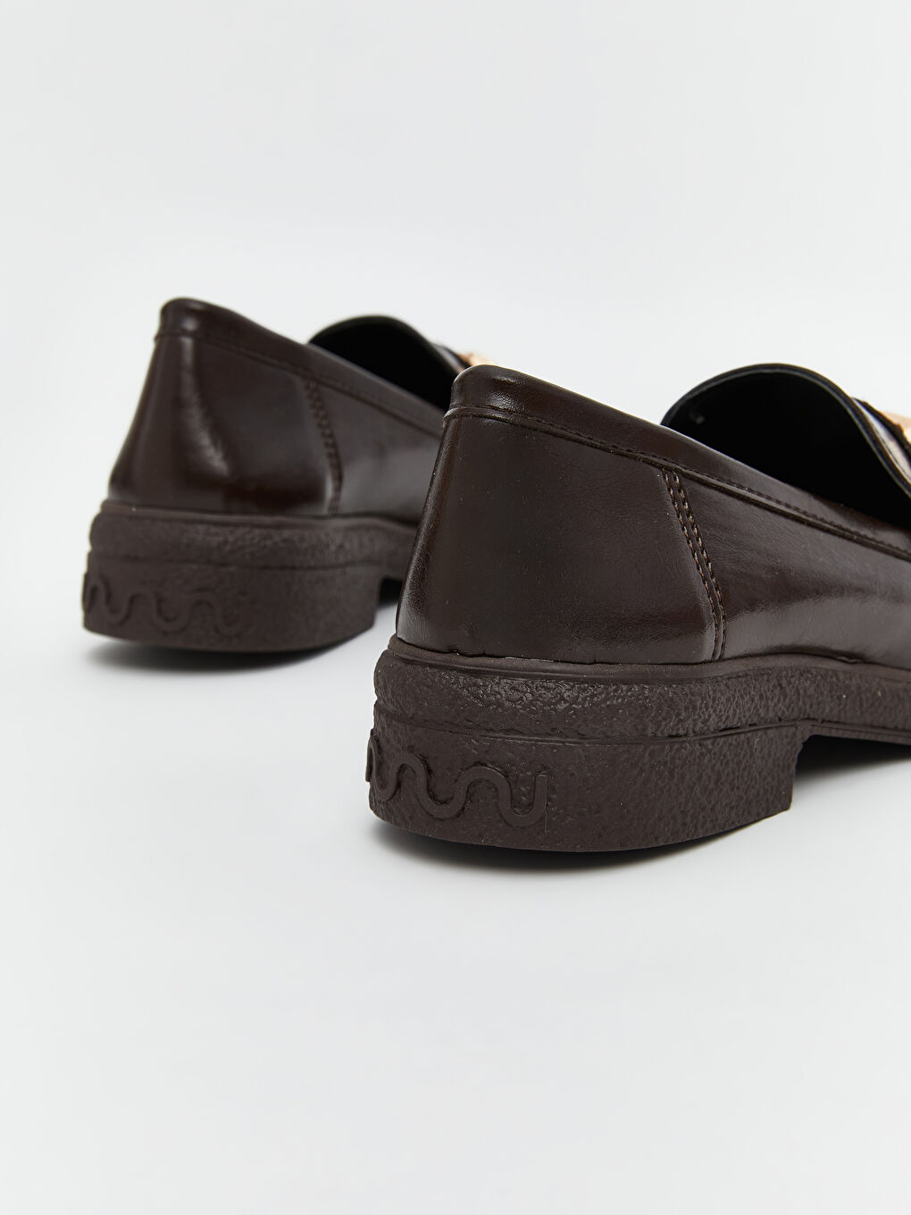 Metal Buckle Women's Loafer Shoes -S5MF72Z8-HCJ