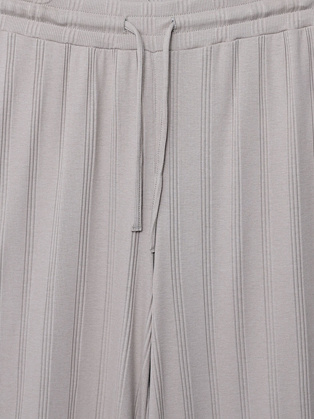 Elasticated Waist Wide Leg Women's Sweatpants-2