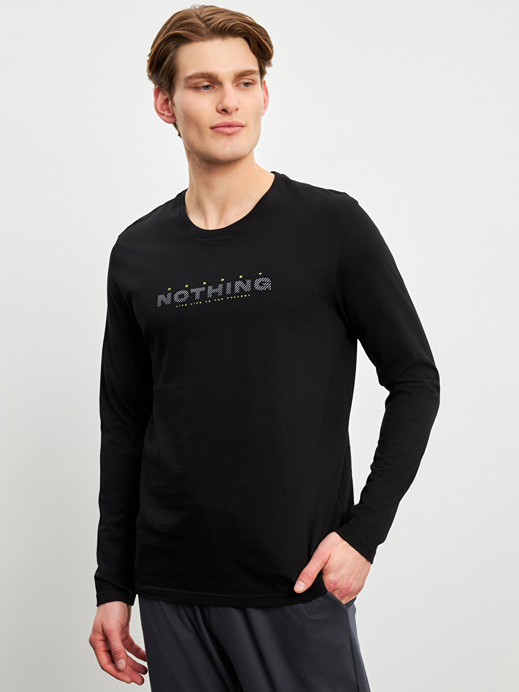 Standard Fit Herren-pyjama-set-1