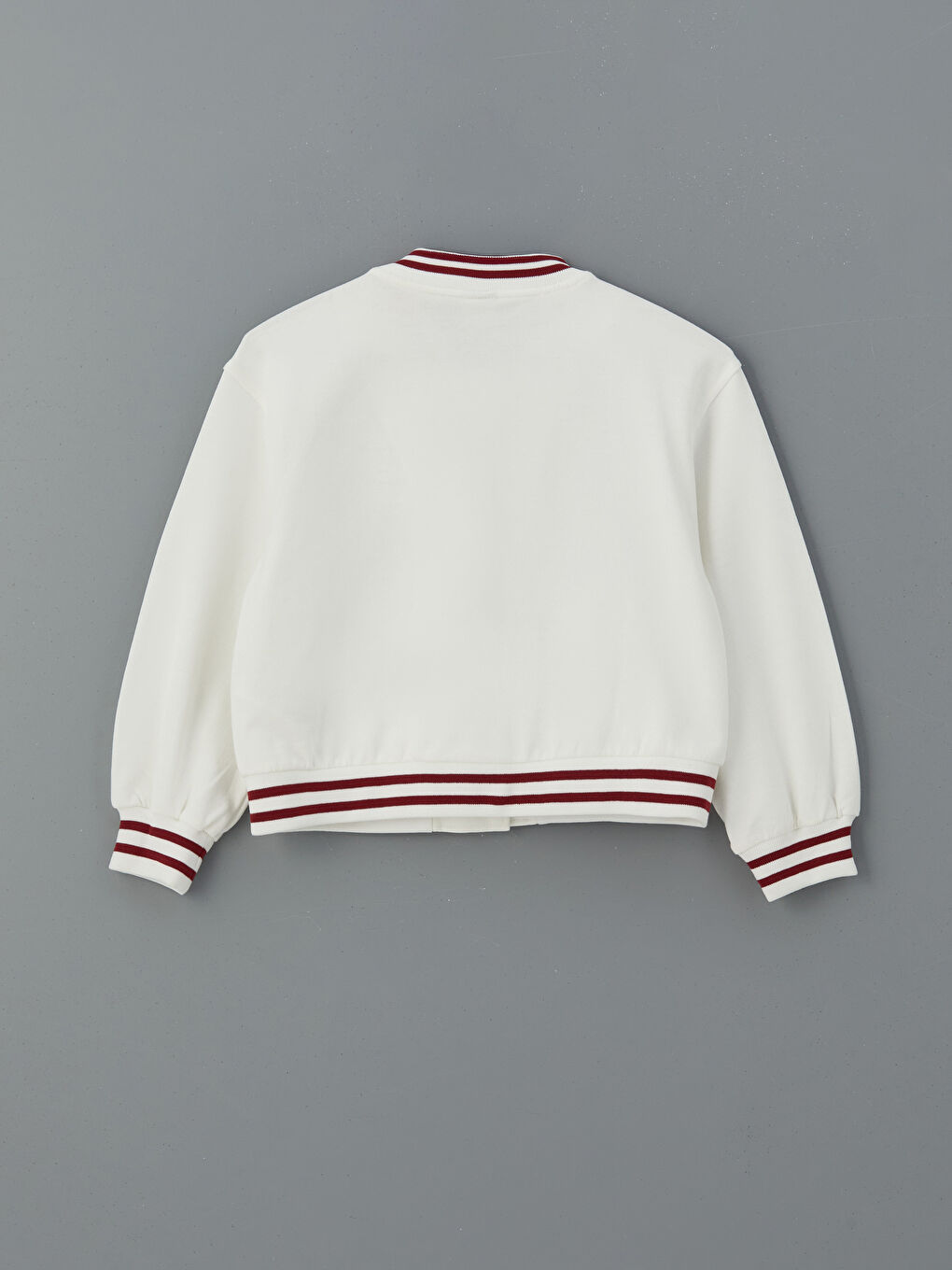 LCW ECO Embroidered Girls' College Jacket -S5MH22Z4-R9J