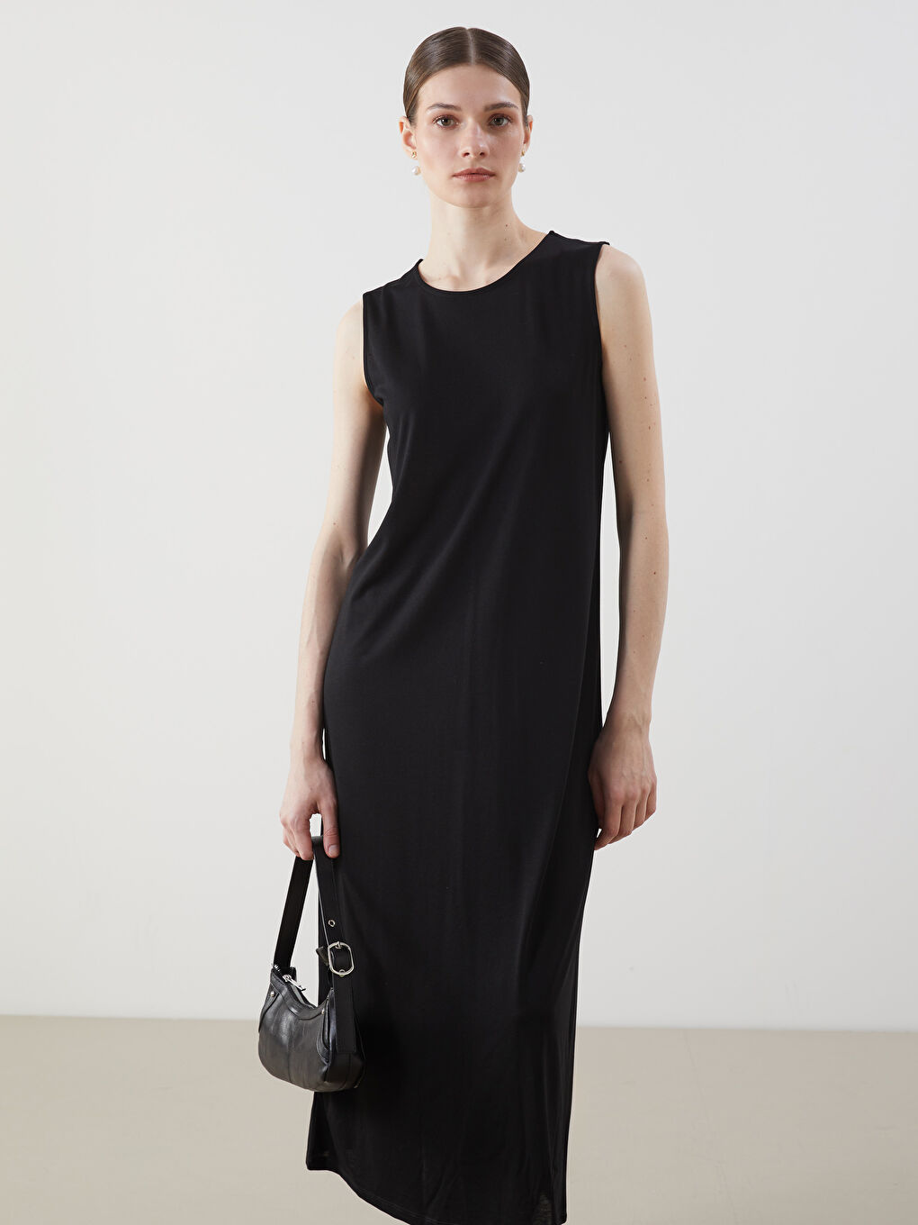 Crew Neck Women's Dress Lining -S5MH33Z8-CVL