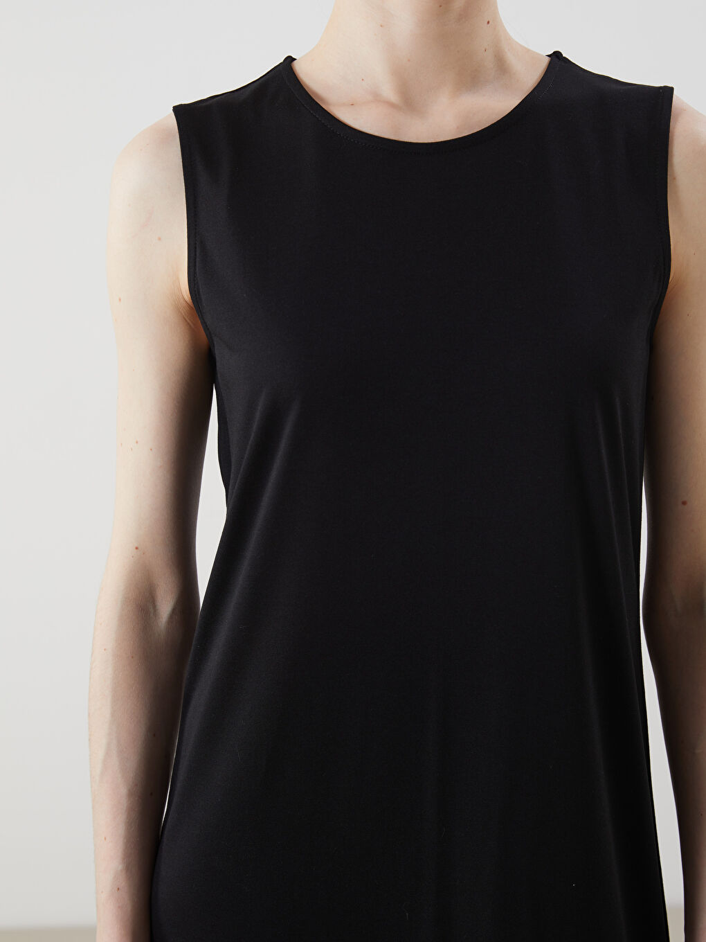 Crew Neck Women's Dress Lining -S5MH33Z8-CVL