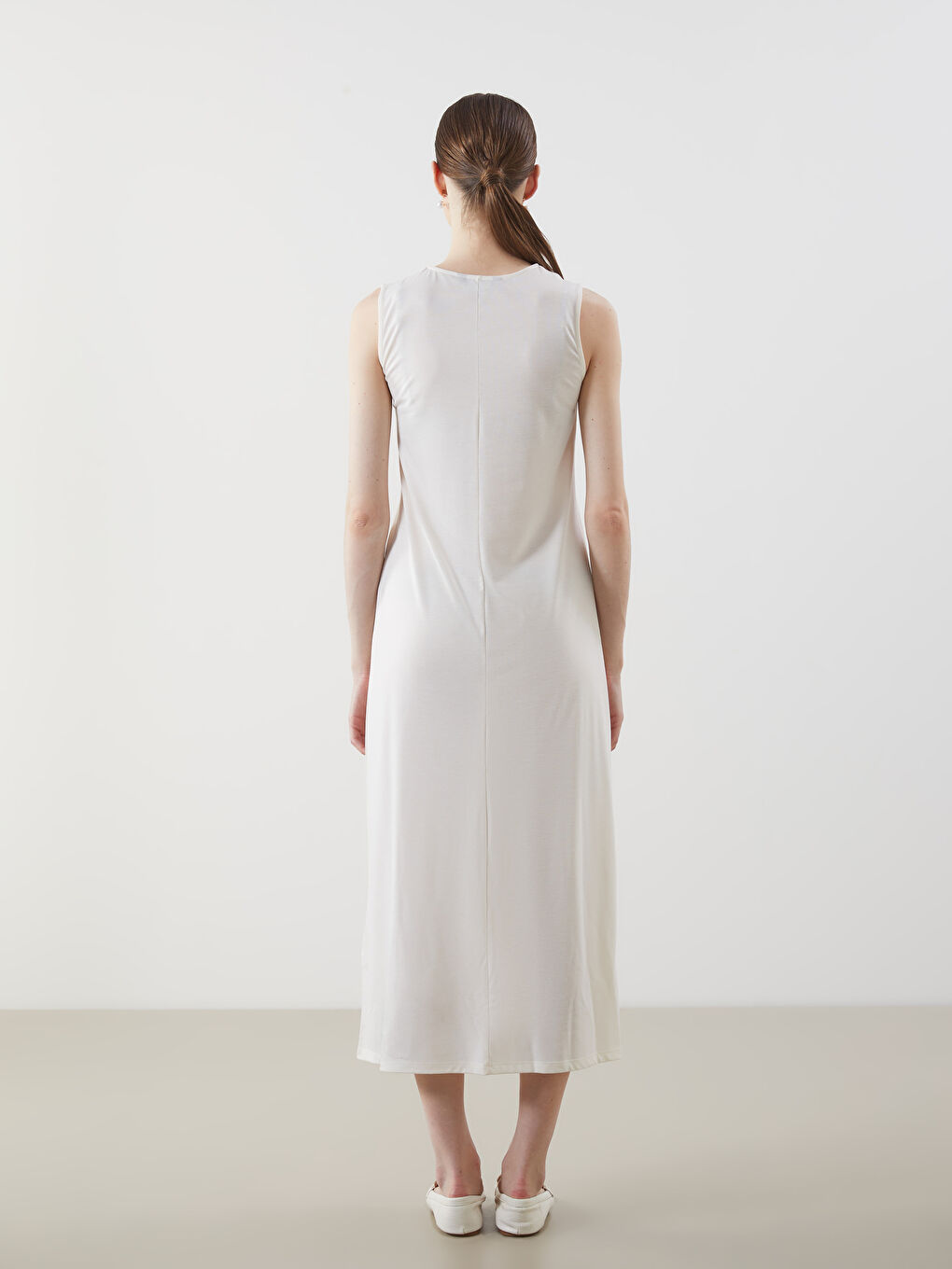 Crew Neck Women's Dress Lining -S5MH33Z8-EEW