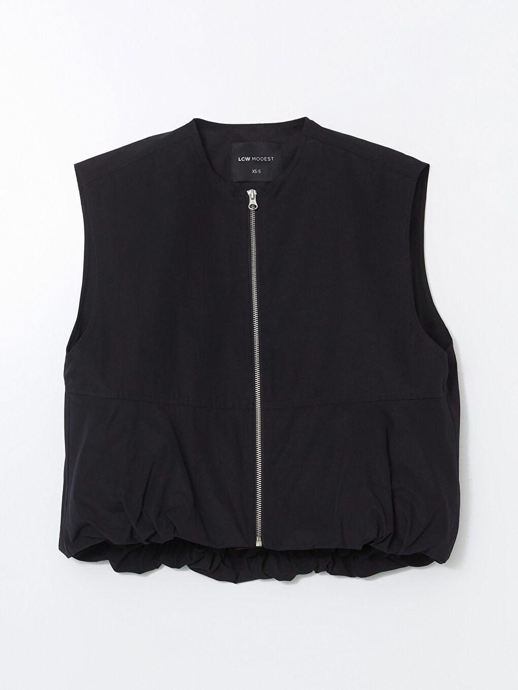 Crew Neck Women's Waistcoat -S5MH63Z8-CVL