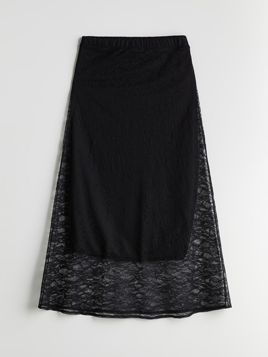 LCWAIKIKI Classic Elasticated Waist Lace Skirt -S5MH95Z8-CVL