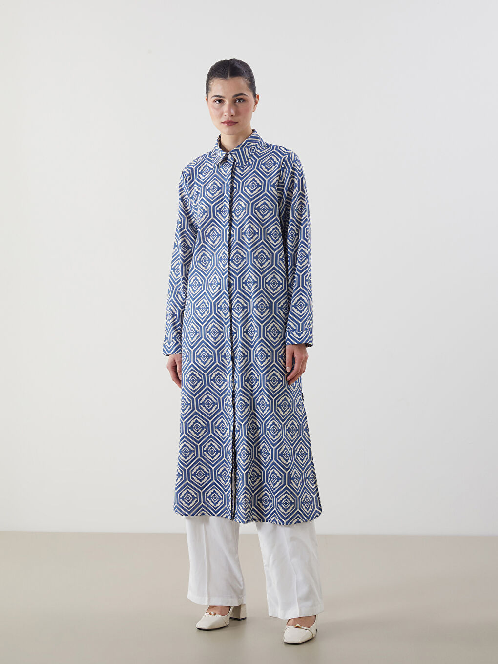 تونیکی کراسی نەخشدار بۆ ژنان