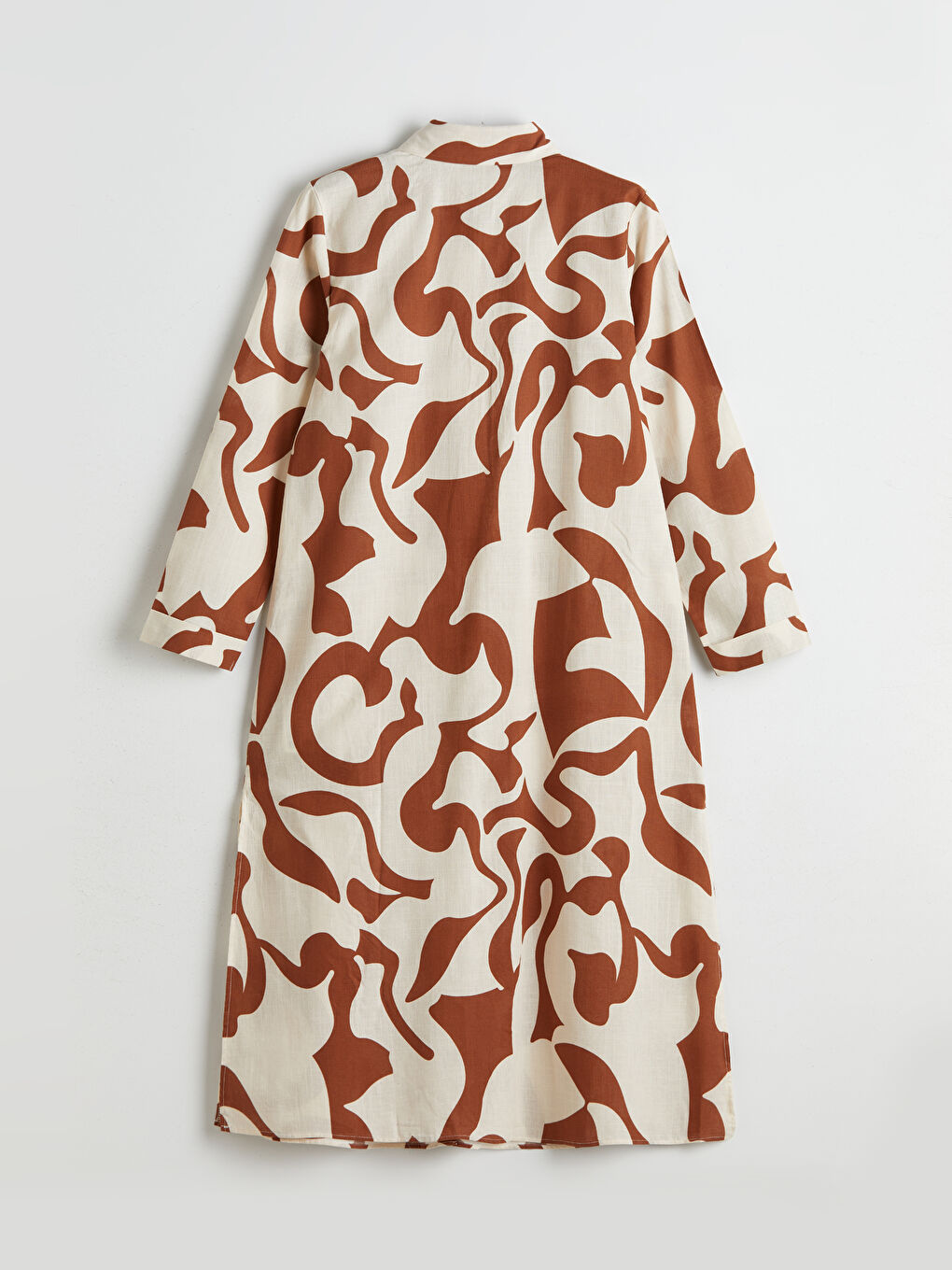 Patterned Women's Shirt Tunic-5