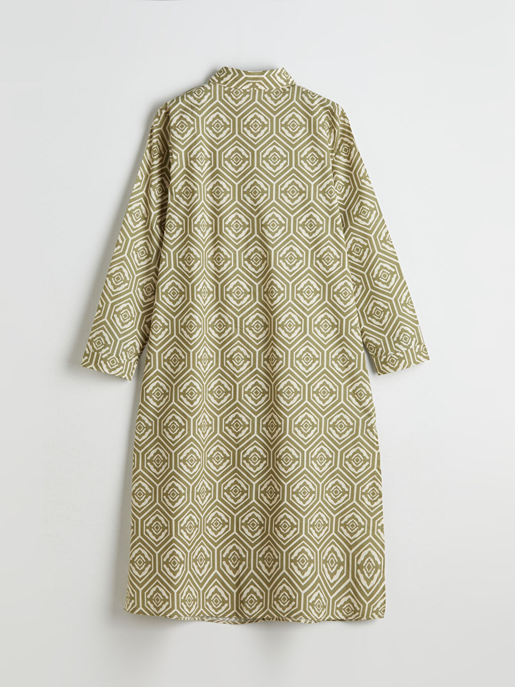 Patterned Women's Shirt Tunic-5