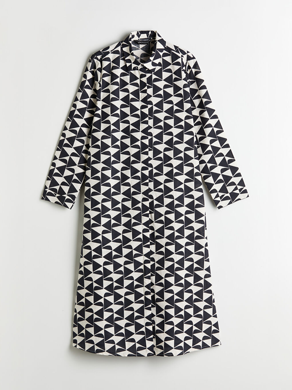 Patterned Women's Shirt Tunic-4